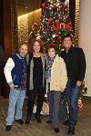 Dale West, Shelly West, and Ron Harman on November 29, 2014, at the Country Music Hall of Fame